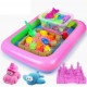 ( 1 kg ) Magic Cotton Sand Play Set with Shaping Tools and Inflatable Mattress